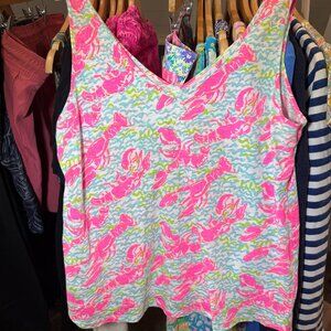 Lilly Pulitzer Lobster Tank Top